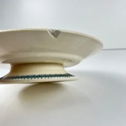 Pamono Low Fruit Bowl in Blue Iron Earth, 1800s><noscript><img width=