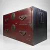 Pamono Low Japanese Meiji Tansu Chest of Drawers, 1910s> Cabinets & Wardrobes