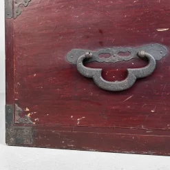 Pamono Low Japanese Meiji Tansu Chest of Drawers, 1910s><noscript><img width=