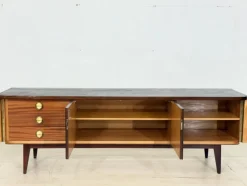 New Pamono Low Mid-Century Sideboard with Drawers
