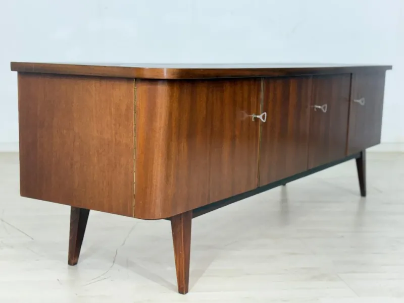 New Pamono Low Mid-Century Sideboard with Drawers