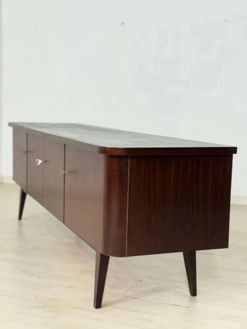 New Pamono Low Mid-Century Sideboard with Drawers