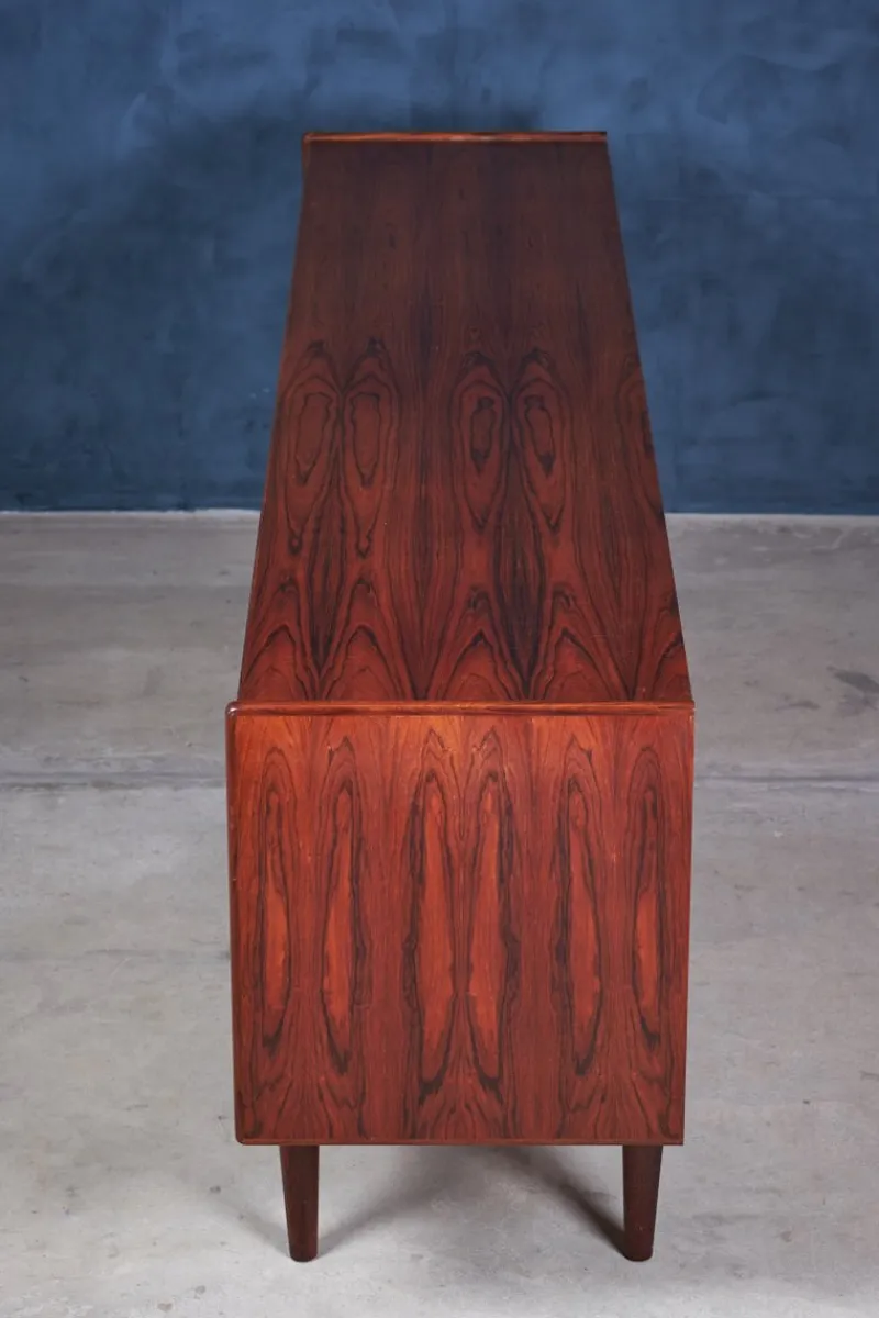 Pamono Low Rosewood Sideboard by Johannes Andersen for Uldum Møbelfabrik, 1960s> Sideboards & Buffets