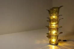 Pamono LT 320 Cactus Floor Lamp in Yellow Murano Glass by Carlo Nason for Mazzega, Italy, 1960s><noscript><img width=