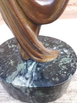 Pamono Lucien Alliot, Art Deco Sculpture, 1920s-1940s, Bronze> Art Deco