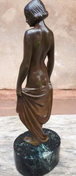 Pamono Lucien Alliot, Art Deco Sculpture, 1920s-1940s, Bronze><noscript><img width=
