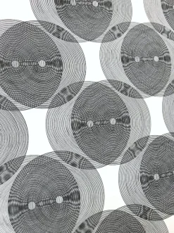 Pamono Ludwig Wilding, Single With 7 X 7 Circles, Zincography, 1968><noscript><img width=