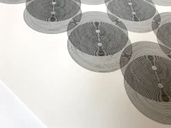 Pamono Ludwig Wilding, Single With 7 X 7 Circles, Zincography, 1968><noscript><img width=