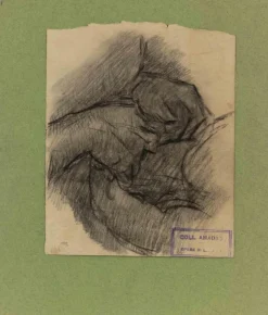 Online Pamono Luigi Galli, The Hands, Pencil Drawing, Late 19th Century