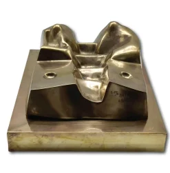 Pamono Luigi Mazzella, Ciborio, 1989, Bronze Sculpture> Abstraction
