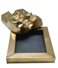 Pamono Luigi Mazzella, Ciborio, 1989, Bronze Sculpture><noscript><img width=