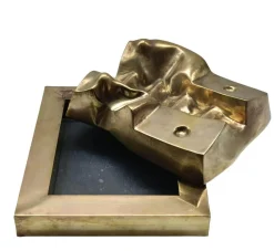 Pamono Luigi Mazzella, Ciborio, 1989, Bronze Sculpture><noscript><img width=