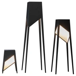 Clearance Pamono Luise Floor Lamps by Matthias Scherzinger, Set of 3