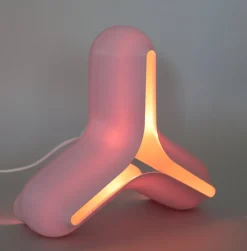 Pamono Lumen S/ Pink Lamp by Jurij Rahimkulov><noscript><img width=