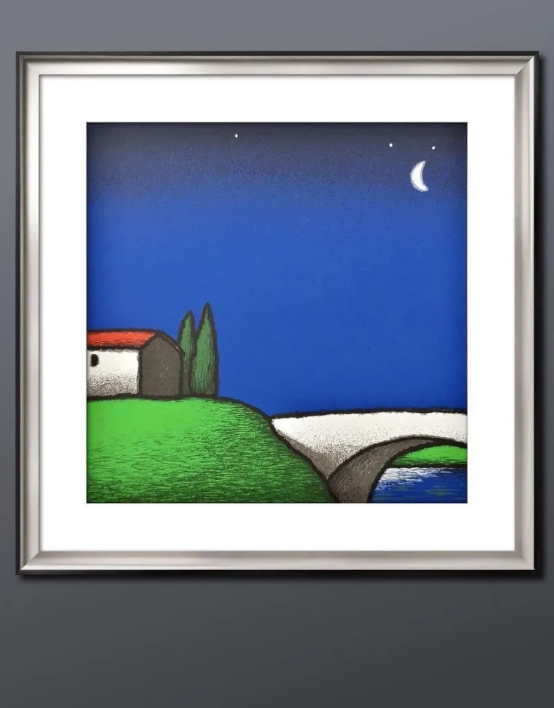 Pamono Luna sul ponte, 1999 Tino Stefanoni> Minimalist