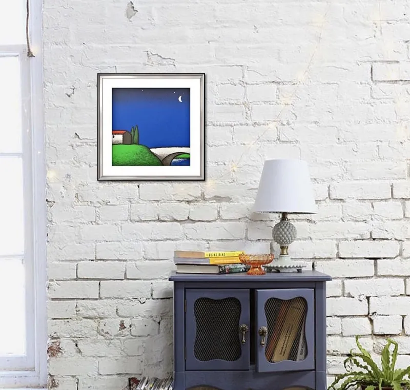 Pamono Luna sul ponte, 1999 Tino Stefanoni> Minimalist