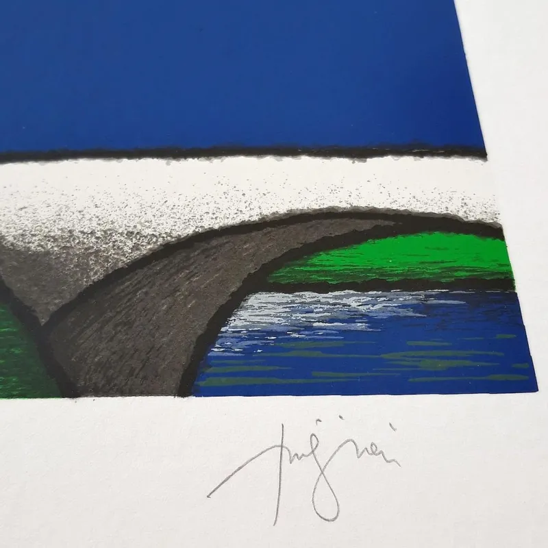 Pamono Luna sul ponte, 1999 Tino Stefanoni> Minimalist