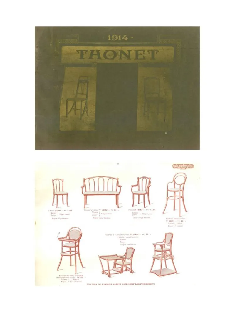 Pamono Luterma Highchair from Thonet, 1900s> Children's Chairs