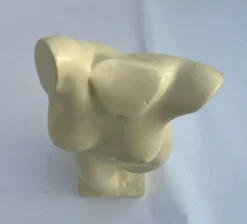 Sale Pamono M. Cabrol, Female Bust, 1950s, Plaster