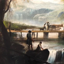 Pamono M. Locatelli, Italian Landscape, 2011, Oil on Canvas><noscript><img width=