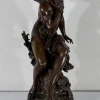 Pamono M. Moreau, Ondine Sculpture, Bronze> Classical