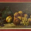 Outlet Pamono M. Ronaghini, Still Life, Oil Painting on Panel, Framed
