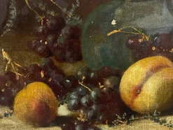 Outlet Pamono M. Ronaghini, Still Life, Oil Painting on Panel, Framed