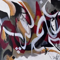 Sale Pamono Mabris, Interior Scene, 2020, Oil on Canvas