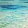 Pamono Macarena Sanz, Paradise, Oil on Canvas> Minimalist