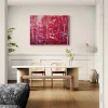 Pamono Macarena Sanz, Red Forest, Acrylic> Minimalist