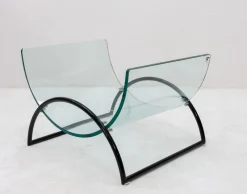 Pamono Magazine Holder from Galotti & Radice, 1980s><noscript><img width=