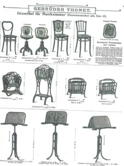 Pamono Magazine Holder from Thonet, 1890s><noscript><img width=