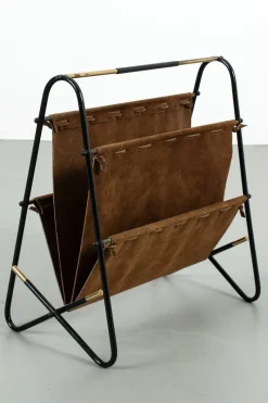 Pamono Magazine Holder, 1960s> Magazine Racks