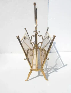 Best Pamono Magazine Rack by Cesare Lacca for Fontana Arte, 1950s