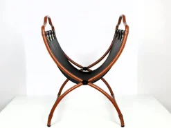 Pamono Magazine Rack by Jacques Adnet, 1950> Magazine Racks
