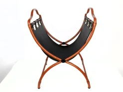 Pamono Magazine Rack by Jacques Adnet, 1950><noscript><img width=