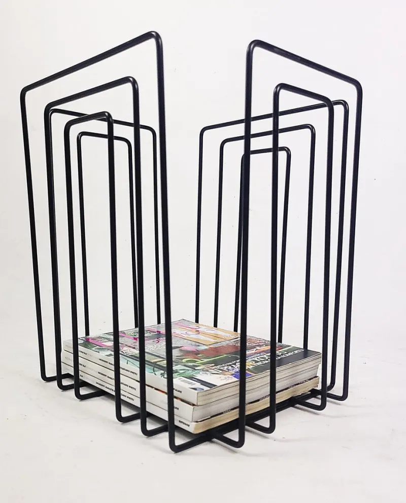 Clearance Pamono Magazine Rack by Willy Glaeser for Thomas Merlo, 1980s