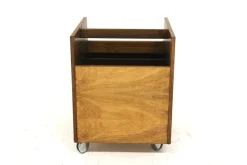 Pamono Magazine Rack in Palisander by Rolf Hesland for Bruksbo Møbelindustri, Norway, 1960s><noscript><img width=