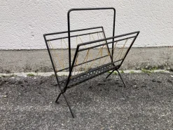 Pamono Magazine Rack in the style of Mathieu Matégot, 1960s> Magazine Racks