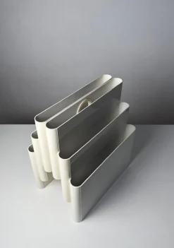 Pamono Magazine Rack Mod.4675 by Giotto Stoppino for Kartell, Italy, 1970><noscript><img width=