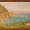 New Pamono Magi Oliver Bosch, Impressionist Landscape, Oil on Canvas, Framed
