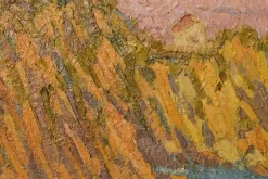 New Pamono Magi Oliver Bosch, Impressionist Landscape, Oil on Canvas, Framed