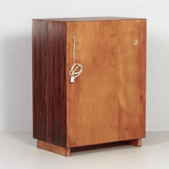 Pamono Magic Box Desk in Rosewood by Mummenthaler and Meier for Ateliers Genestar, 1950s><noscript><img width=