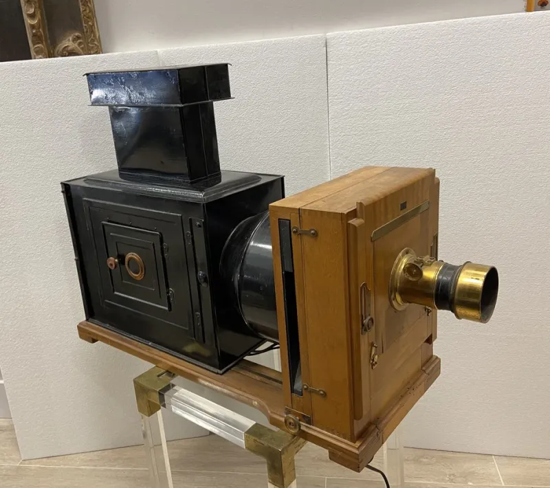 Pamono Magic Projector / Lantern from Unis, France, 1920s> Electronics