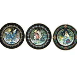 Clearance Pamono Magical Fairy Tales Plates by Gere Fauth, 1969, Set of 3
