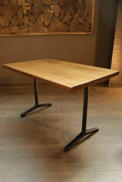 Pamono Mahogany Bistro Table from Horgenglarus><noscript><img width=