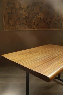 Pamono Mahogany Bistro Table from Horgenglarus><noscript><img width=
