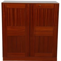 Sale Pamono Mahogany Cabinet by Mogens Koch, 1980s