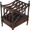 Pamono Mahogany Canterbury Magazine Rack> Magazine Racks