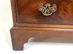 Online Pamono Mahogany Chest of Drawers with Hidden Writing Desk from Burton Reproductions, England, 1970s